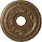 Ekena Millwork Baltimore PVC Medallion (Canopies up to 6 1/2"), 16"OD x 3 1/2"ID x 1"P, Metallic Champagne Bronze CMP16BACCB - alternate 1
